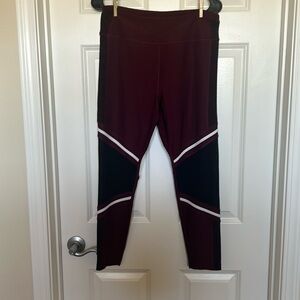 Vogo Athletica Leggings (Burgundy)